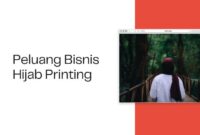 Peluang Bisnis Hijab Printing