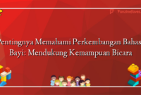 Pentingnya Memahami Perkembangan Bahasa Bayi: Mendukung Kemampuan Bicara