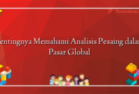 Pentingnya Memahami Analisis Pesaing dalam Pasar Global