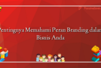 Pentingnya Memahami Peran Branding dalam Bisnis Anda