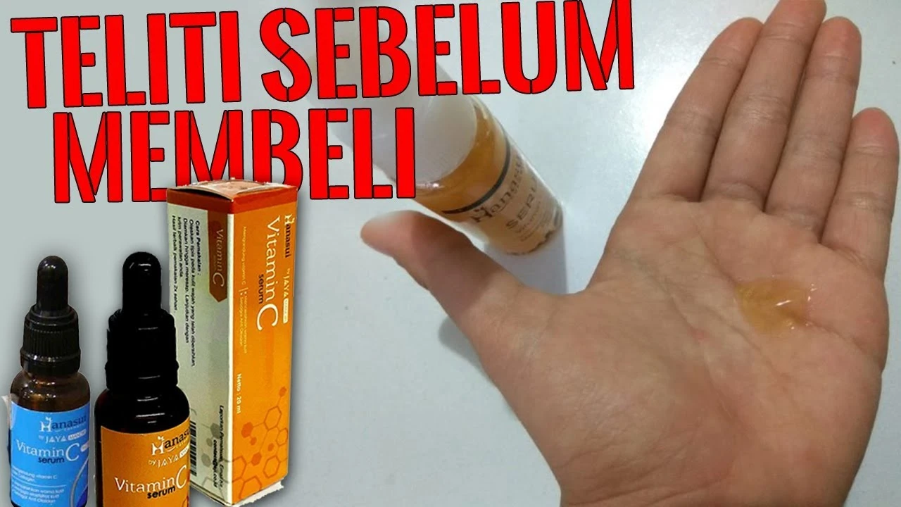 Mengidentifikasi Serum Hanasui Asli