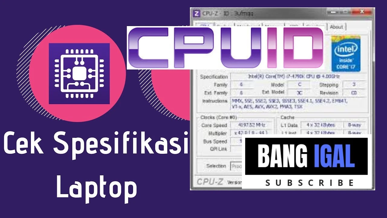 Mengunduh dan Menginstal CPU-Z